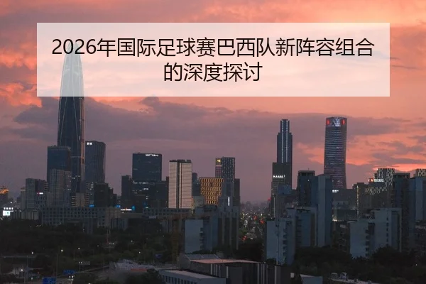 2026年国际足球赛巴西队新阵容组合的深度探讨